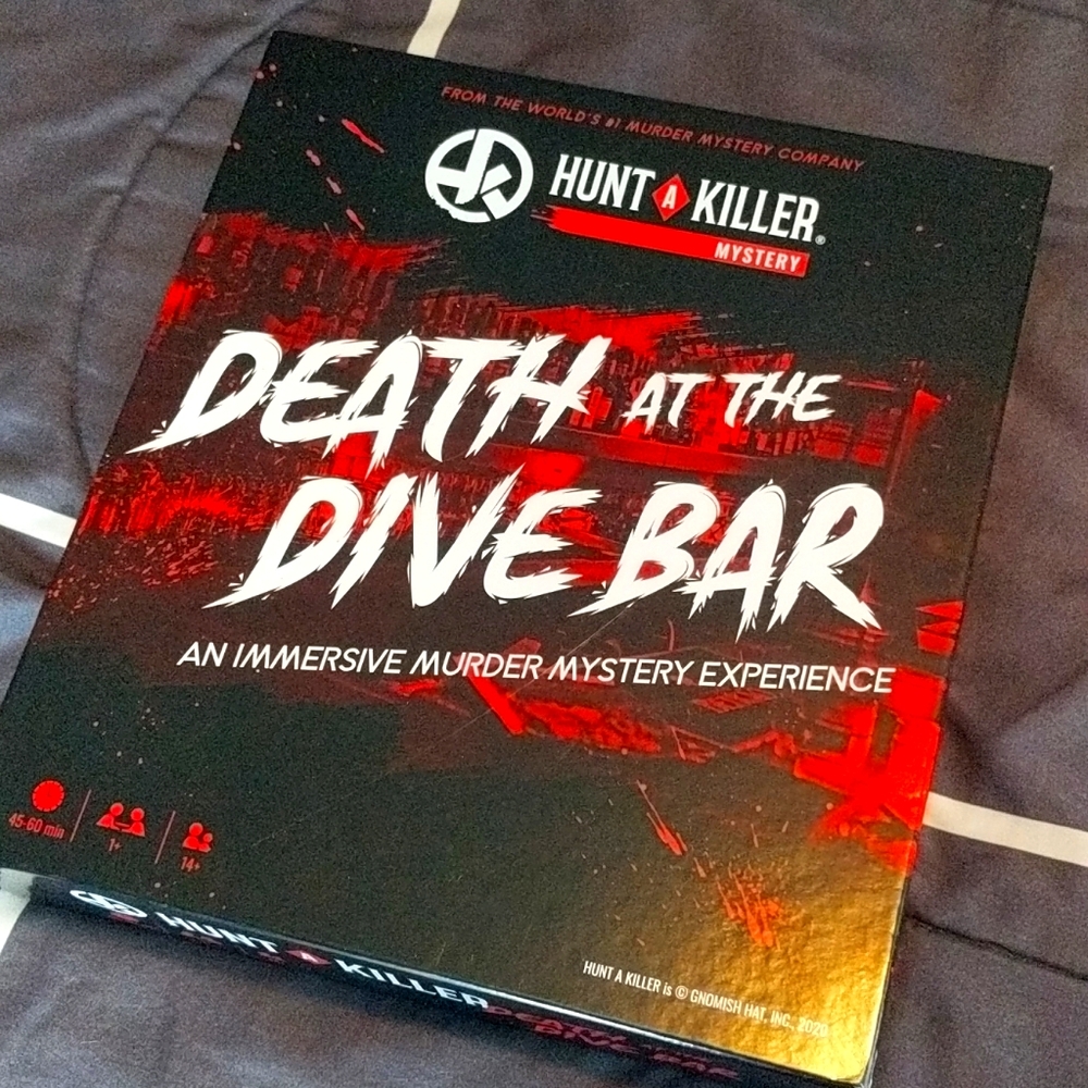 Death At The Dive Bar mystery game